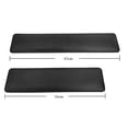 thumbnail image 2 of Graflsoa Ergonomic PU Leather Keyboard Wrist Rest for 104/108 Keyboards, Large Size, Black, Comfortable & Durable for Gaming & Office Use, 2 of 7