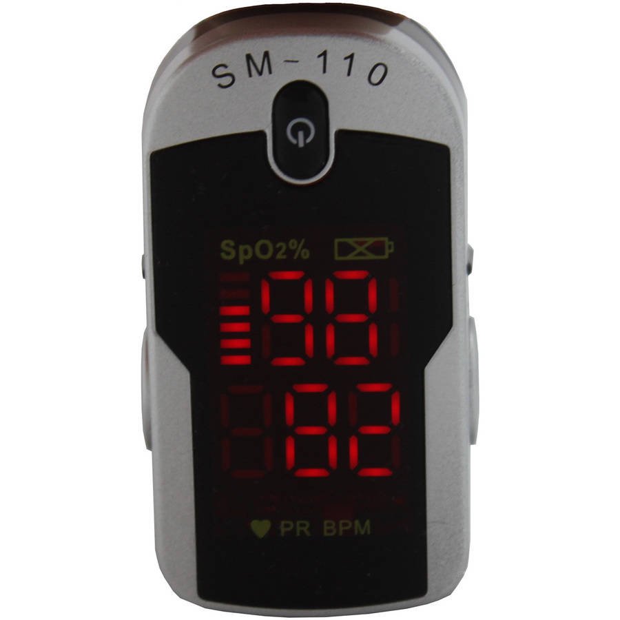 SantaMedical SM-110 Finger Pulse Oximeter - Walmart.com - Walmart.com