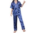 thumbnail image 1 of Niñas Ropa Color Sólido Manga Corta Traje de Hogar 60% Algodón 40% Lino, Invierno Bebé Niños Ropa Conjunto para Niño Pequeño, 1 of 7