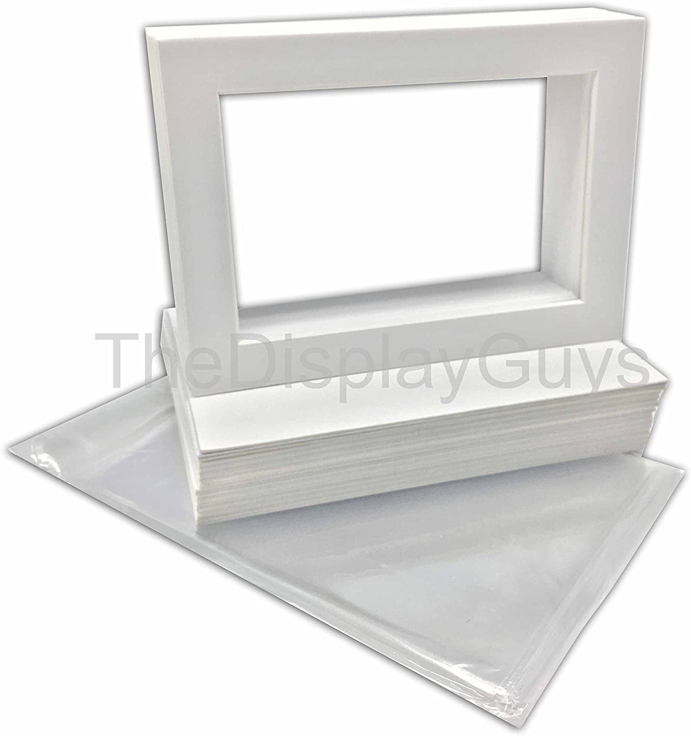 TheDisplayGuys 10Pack Complete Picture Presentation Framing & Mounting Kits Acidfree Mat