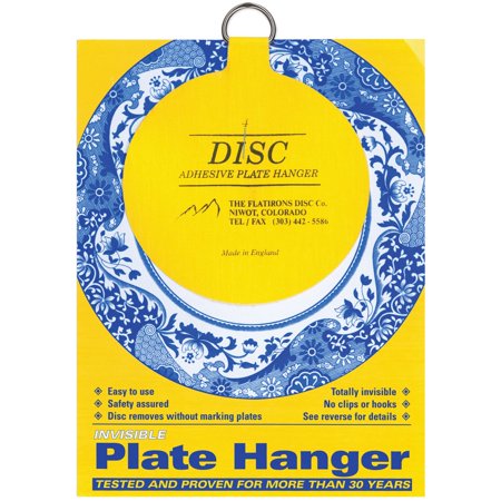 Invisible Plate Hanger 4 For Plates Up To 12 Diameter Walmart