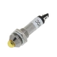 thumbnail image 3 of 10 piezas 12 V mm indicador de potencia luz de señal -2 bombilla LED amarilla Sharpla Luz indicadora, 3 of 7