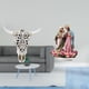 thumbnail image 2 of Escultura Tribal De Cabeza De Toro Para Colgar En La Pared, Arte Y Decoración De Escritorio De Acrílico 2D, Adorno De Mesa único Para Oficina, Granja, Dormitorio, Vacaciones, Decoración Del, 2 of 8