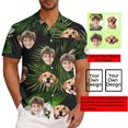 thumbnail image 2 of MDUKONU Chemise Homme Coupe Régulière Ajustée Résistante aux Plis Chemise Classique Verte TTTG, 2 of 7