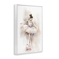 thumbnail image 2 of Stupell Industries Eclectic Watercolor Dancer Pose White Framed Giclee Art, 16 x 24, by Creative Studio, 2 of 8