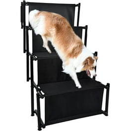 Topmart 5 Step Dog Stairs for High Beds Non Slip Pet Steps for Small to Medium Dogs 19.8 H Holds 50lbs Walmart