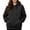 11# Black, variant on Hoodies for Women Casual Drawstring Hooded Sweatshirts Pullover Fall Winter Clothing with Hood and Pocket Dark Green S