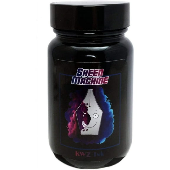 Fountain Pen - Sheen Machine Blue/Purple - 60 ml Glass Bottle