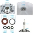 thumbnail image 6 of Wet Clutch Drum Housing & Primary Sheave Pad Shoe with Gasket Replacement for 2004-2007 Yamaha Rhino 660 4x4, 6 of 7