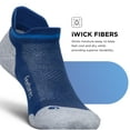 thumbnail image 6 of Feetures Elite Max Cushion No Show Tab Ankle Socks - Sport Sock with Targeted Compression - Navy Mist, M (1 Pair), 6 of 7