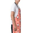 thumbnail image 2 of Goofa Merry Christmas Santa Claus Printed Waterproof Apron 33" Chef Aprons for Men Heavy Duty Chemical Work Apron Adjustable Bib Apron, 2 of 9