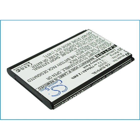 Battery for Callaway 1008000134 30200 GPS305CA uPro Go GPS CS-SUP01SL 750mAh NEW