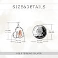 thumbnail image 4 of YAFEINI Mother Daughter Necklace for Mom 925 Sterling Sliver Mothers Necklace Pendant Mother Jewelry Gifts for Women (Mother and Daughter2), 4 of 6