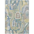 thumbnail image 2 of Addison Rugs Chantille Indoor/Outdoor Transitional Mid-century Modern Teal Machine Washable Rectangle Rug, 3' x 5', 2 of 8