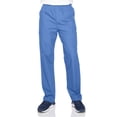 thumbnail image 1 of Landau Essentials 7 Pocket Scrub Pants for Men's: Classic Relaxed Fit, Elastic, Zipper Front, Pull-on Medical 8555, 1 of 1