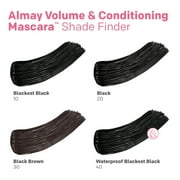 Almay Volume and Conditioning Waterproof Mascara, 30 Black Brown, 0.27 fl oz
