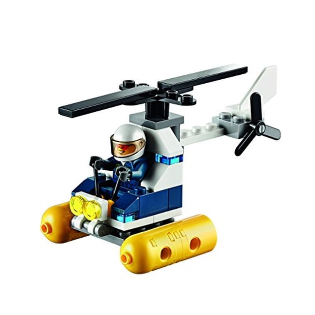 Conjunto de helicópteros de policía del pantano 30311 LEGO City Embolsado
