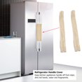 thumbnail image 4 of Cubierta de manija de puerta de refrigerador Exquiste cubierta de manija de refrigerador antiestática refrigerador para cocina LHCER Otros, 4 of 8