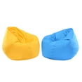 thumbnail image 1 of 2PCS Impermeable Cover Organizador de almacenamiento de juguetes Amarillo y Zulema Funda impermeable para puf, 1 of 7