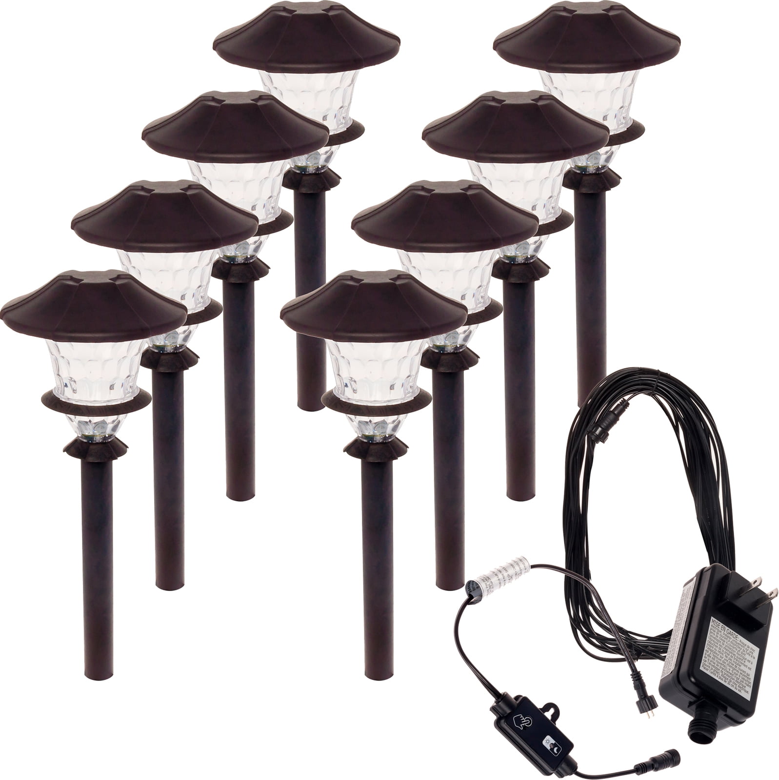 8 Pack Paradise Aluminum LED Low Voltage Path Walkway ... 8 Pack Paradise Aluminum LED Low Voltage Path Walkway ...