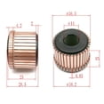 thumbnail image 5 of 36.5 x 14 x 25(28.5) mm 36P Teeth Copper Groove Type Electrical Motor Commutator, 5 of 8