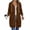 BR20_Coffee, variant on Women's Zip Up Hoodies Oversized Long Tunic Sweatshirts Casual Long Sleeve Fall Jacket Coat with Pocket 2026 Hot Pink S