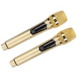 thumbnail image 1 of De Micrófono Inalámbrico, Micrófono Inalámbrico De Mano Dinámico Plug And Play Recargable Para Voz, 1 of 7