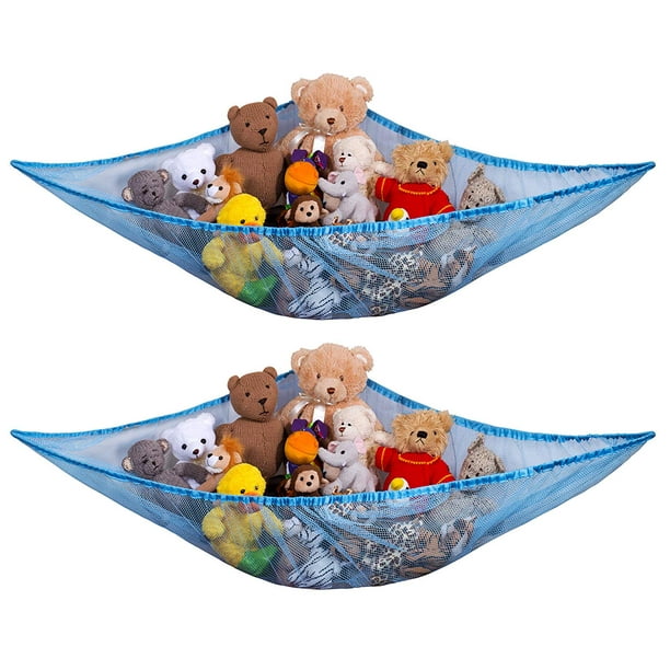 Toy Hammock, Stuffed Animals and Toy Storage Hammock Net, 53" Jumbo
