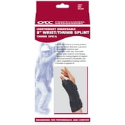 OTC 8 Wrist - Thumb Splint, Right Hand, Black, Medium