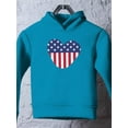 thumbnail image 3 of American Love Flag Hoodie Toddler - Toddler Hoodie, 3 of 4
