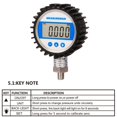 thumbnail image 5 of MEASUREMAN Medidor de presión digital de tamaño de esfera de 3-1/8 "0-3000 psi/bar/Mpa 1/4" NPT montaje inferior 0,25% de precisión, 5 of 5