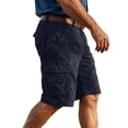 thumbnail image 4 of Sentmoon Shorts Men Summer High Waist Sweat Shorts Men Solid Color Regular Fit Jogging Board Shorts Men's with Pockets Vacation for Outdoor and Travel, 4 of 9
