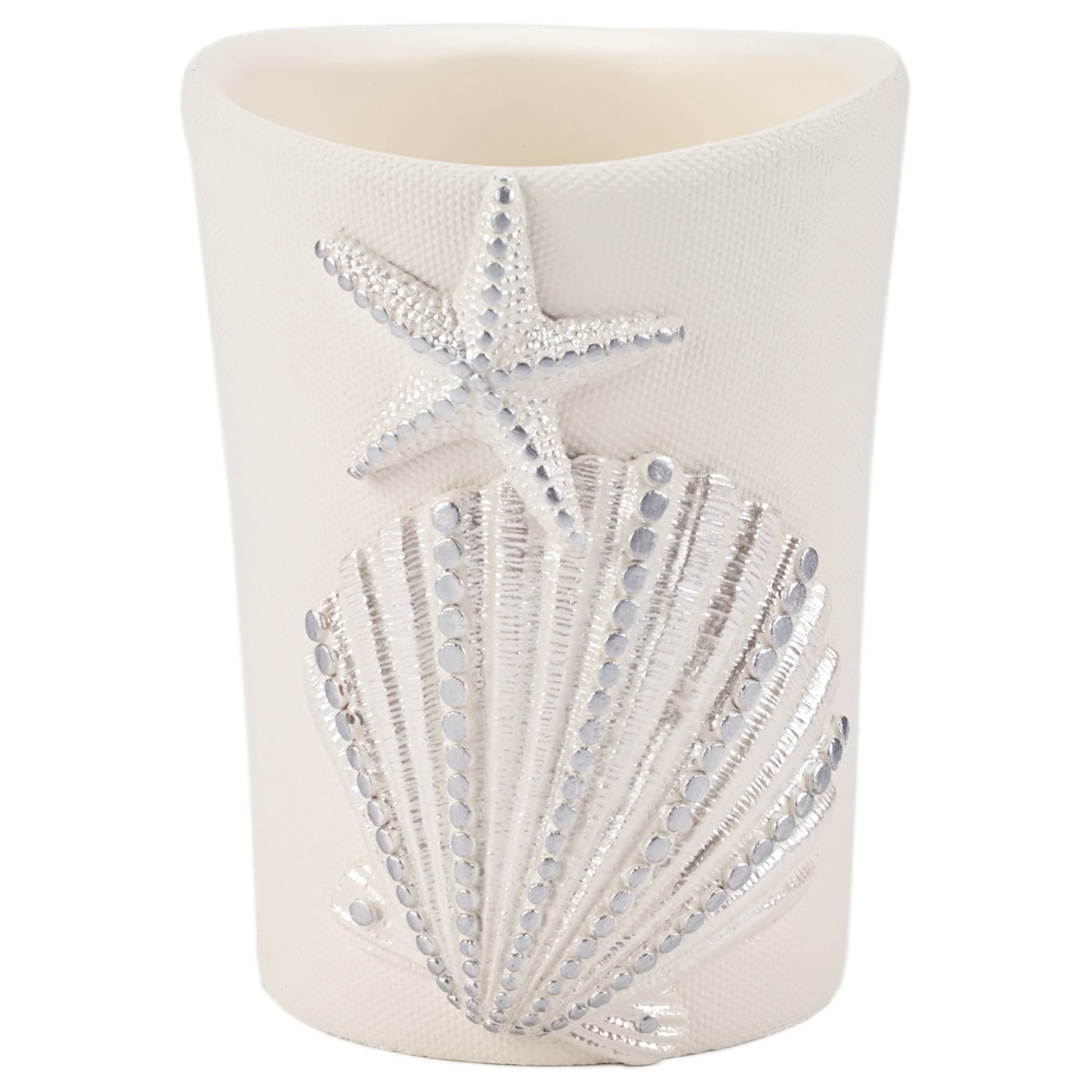 Sequin Shells Tumbler Ivory