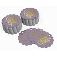 thumbnail image 3 of Inkdotpot Real Gold Foil Jingle All The Way Christmas Tags Favor Hang Paper Tags 50 Pieces, 3 of 6
