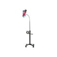 thumbnail image 2 of CTA Digital Cup Holder and Towel Rack Gym Buddy - Mounting component (pole mount, cup holder and towel rack with tension grip) - stand mountable, pole mount, 2 of 8