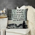 thumbnail image 2 of YINGXI Just One More Chapter Book Pillow Cover, Motivational Reader Decorative Couch Throw Pillow Cover, Book Lover Flannel Square Pillow Case for Readers Writers 22x22in, 2 of 5