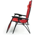 thumbnail image 2 of Camco 51833 Zero Gravity Wide Recliner (X-Large, Red Swirl Pattern), 2 of 6