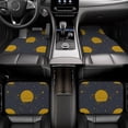 thumbnail image 6 of XMXT Waterproof Floor Mats for Cars, Planet Moon Background Non-Slip Universal Fit Auto Carpet Car Decor Mat for Women Men, Set of 4, 6 of 6