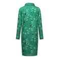 thumbnail image 1 of Femmes Mode Imprimé Floral à Manches Longues Folk-Custom Poche Casual Long Outwear, 1 of 9