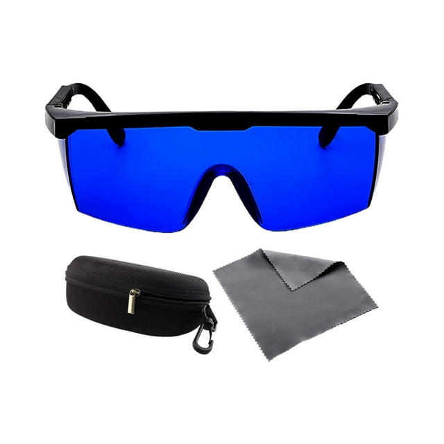 Professional Golf Ball Find Glasses with Cleaning Cloth, Finding Balls Eyeglass, Zulema Encontrar pelota de golf