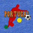 thumbnail image 2 of CafePress - Portugal Soccer Player - Cute Infant Baby Football Bodysuit, 2 of 3