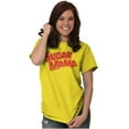 thumbnail image 3 of Vintage Retro Candy Sugar Mama Logo Women's Graphic T Shirt Tees Brisco Brands X, 3 of 6