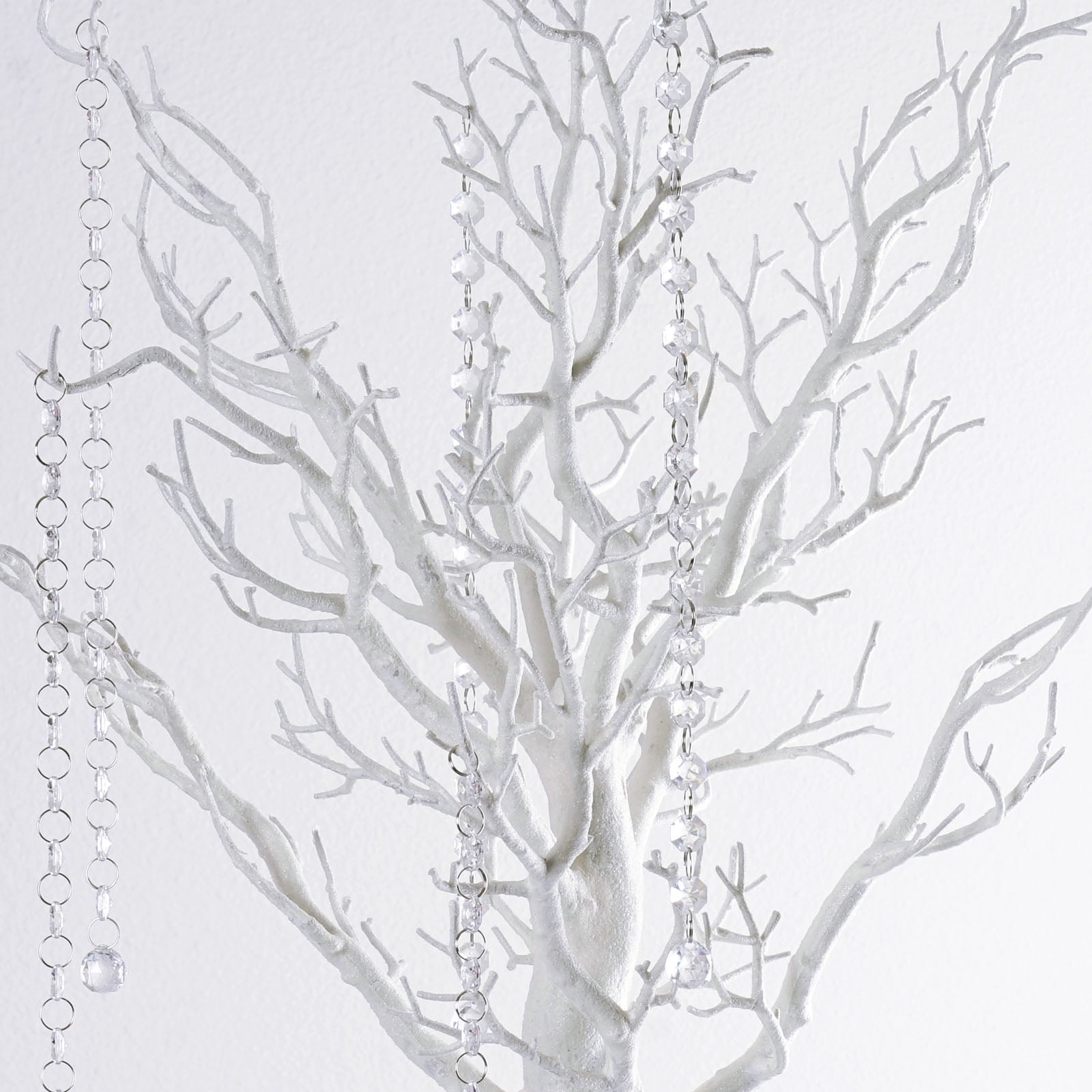 Balsacircle 30 Glittered Manzanita Tree With Garlands Wedding