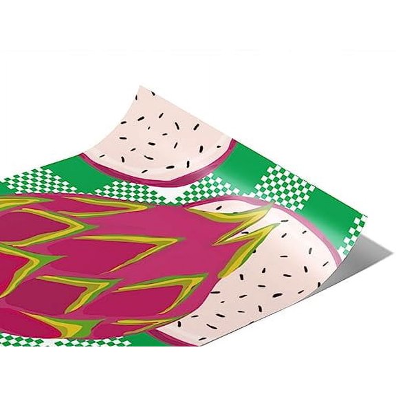 Rwraps Dragon Fruit Voodoo Child Gloss Vinyl Film Wrap 59in x 5ft Vinyl Vehicle Car Film Sheet Roll