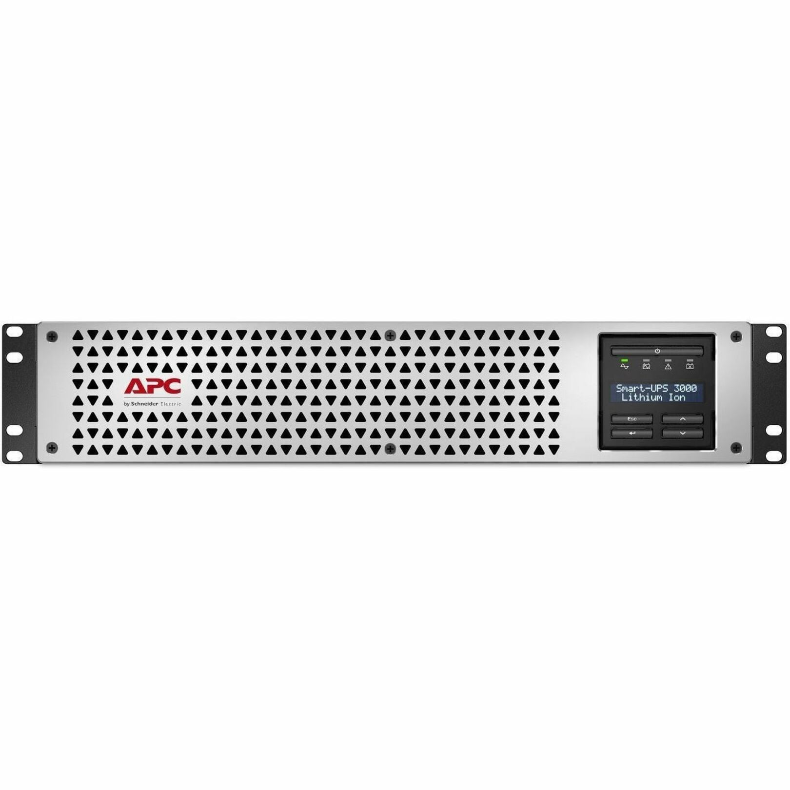 APC Smart-UPS 3000)VA Lithium Ion UPS, SMTL3000RMUCNC, Short Depth, Pure Sine Wave Rack Mount UPS with Network Card