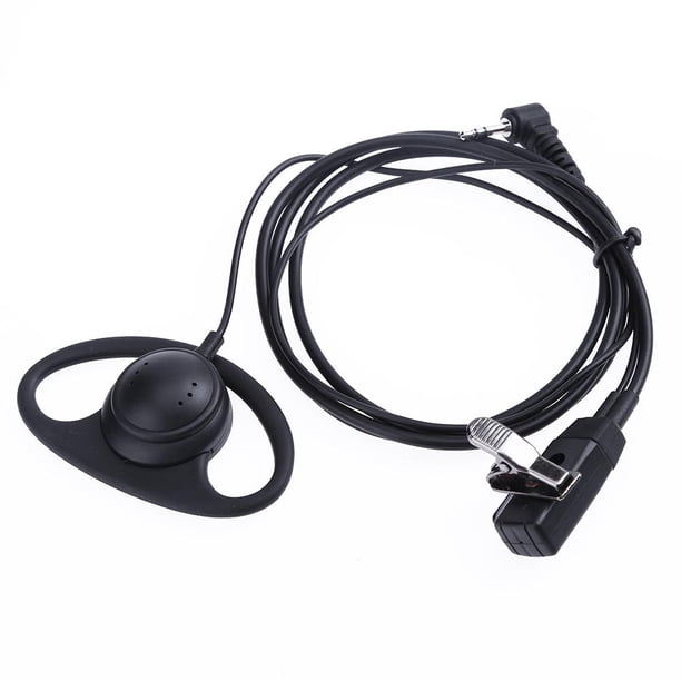 Auricular Auricular tipo D Micrófono PTT para Motorola Talkabout Walkie 2.5 mm 1 pin