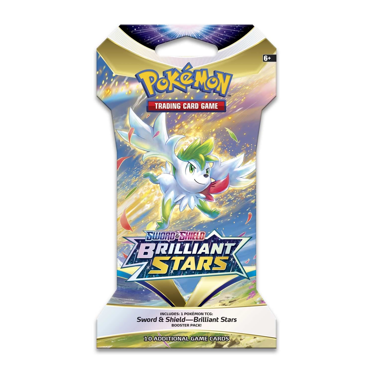 Pokemon Sword and Shield Brilliant Stars Sleeved Box Boosters - 8 booster packs!