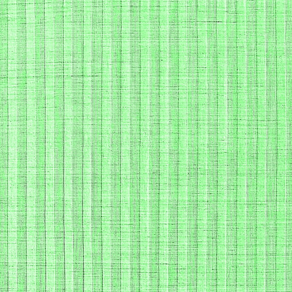 Ahgly Company Indoor Square Solid Emerald Green Modern Area Rugs, 7' Square