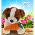 thumbnail image 5 of DolliBu Happy Easter Super Soft Plush St. Bernard Dog with Carrot - Cute Stuffed Animals with Carrot Plush Toy, Perfect Easter Holiday Surprise Gift, Spring Easter Plush Animal - 8" Inches, 5 of 5