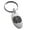 Silver, variant on Stainless Steel Letter Q Initial 3D Cube Box Monogram Engraved Small Oval Charm Keychain Keyring